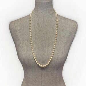 31-inch Pearl Necklace with 14k Gold Clasp #5594